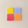 Four stacks of colored tissues with different color combinations of tissues Specification image